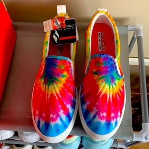 Woman’s size 8 hippy hype Skechers memory foam